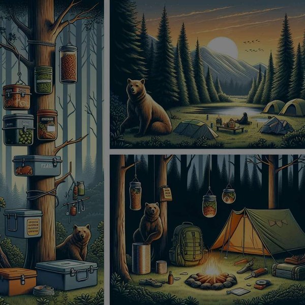 Quelles sont les meilleures façons de protéger votre nourriture des animaux en camping sauvage?